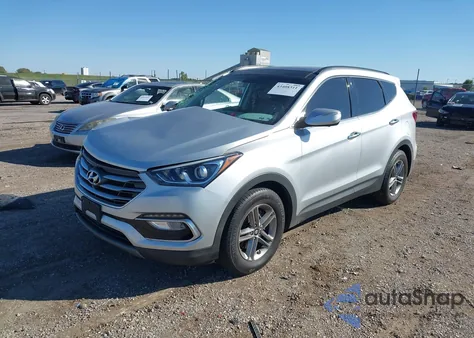 2018 Hyundai Santa Fe Sport 2.4L from USA, damaged, VIN 5XYZU3LB3JG560987